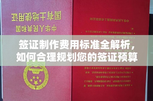 昆明签证制作费用标准全解析，如何合理规划您的签证预算？